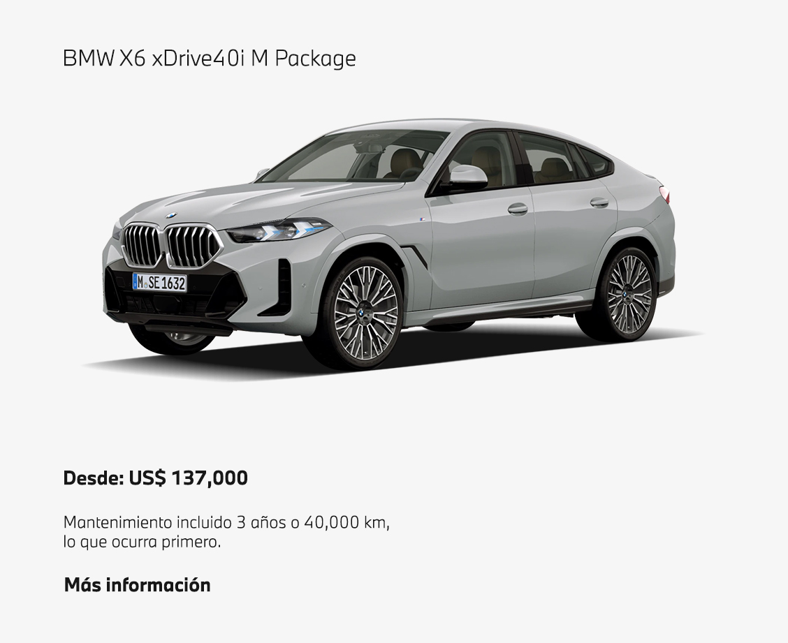 BMW X6 xDrive40i M Package